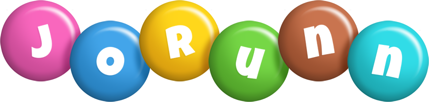 Jorunn candy logo