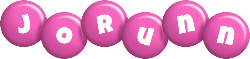 Jorunn candy-pink logo