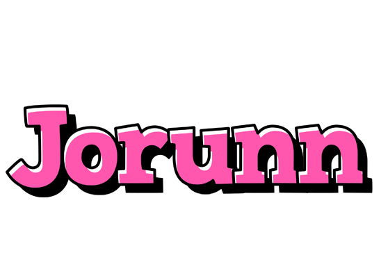Jorunn girlish logo