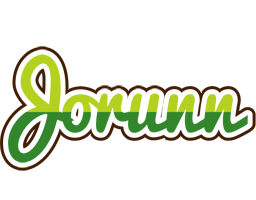 Jorunn golfing logo