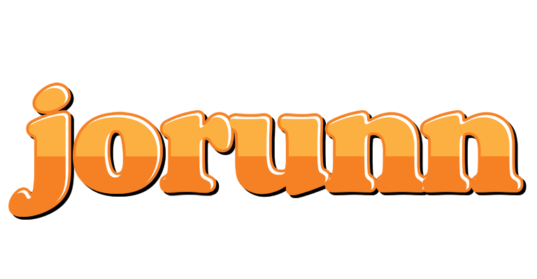 Jorunn orange logo