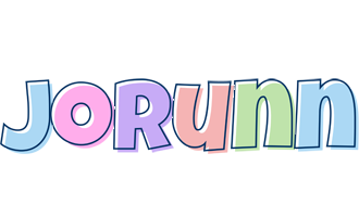 Jorunn pastel logo
