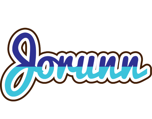 Jorunn raining logo