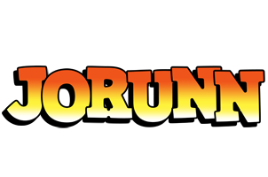 Jorunn sunset logo