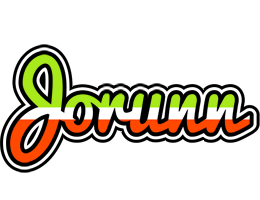 Jorunn superfun logo