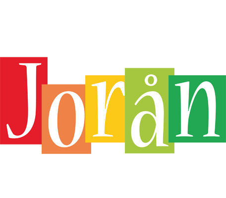 Jorån colors logo