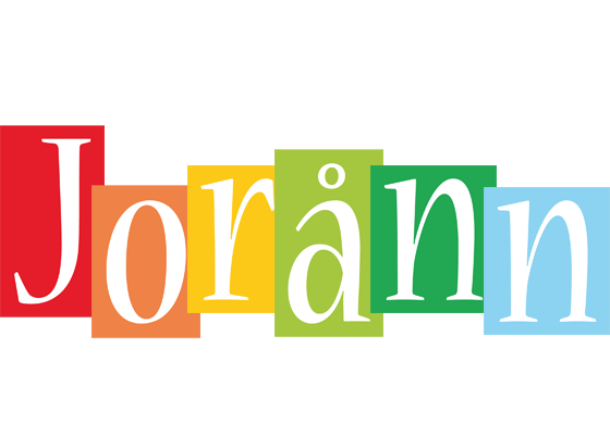 Jorånn colors logo