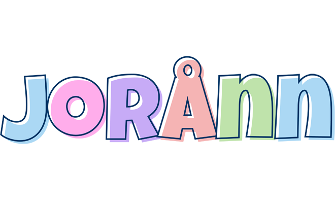 Jorånn pastel logo