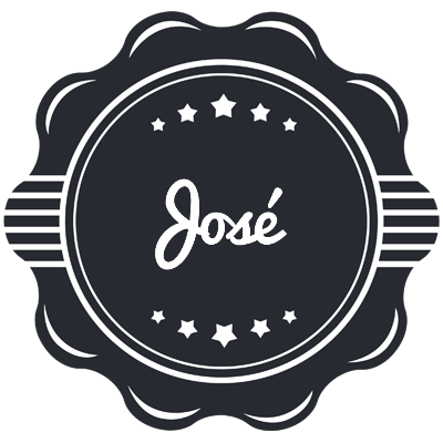 José badge logo