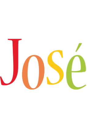 José birthday logo