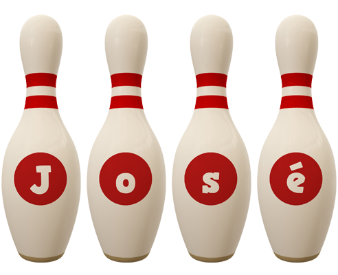 José bowling-pin logo