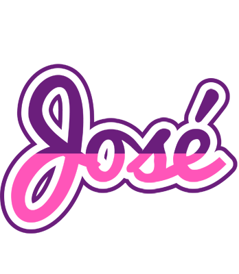 José cheerful logo