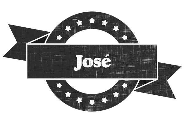 José grunge logo