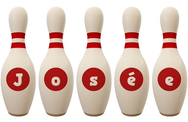 Josée bowling-pin logo