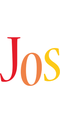 Jos birthday logo