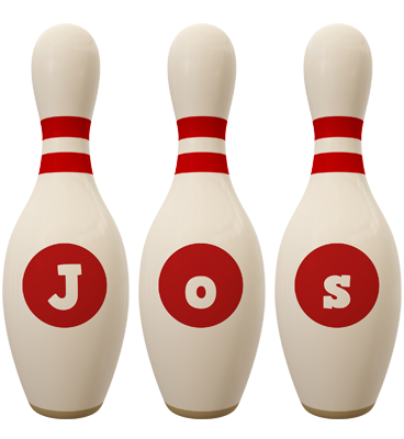 Jos bowling-pin logo
