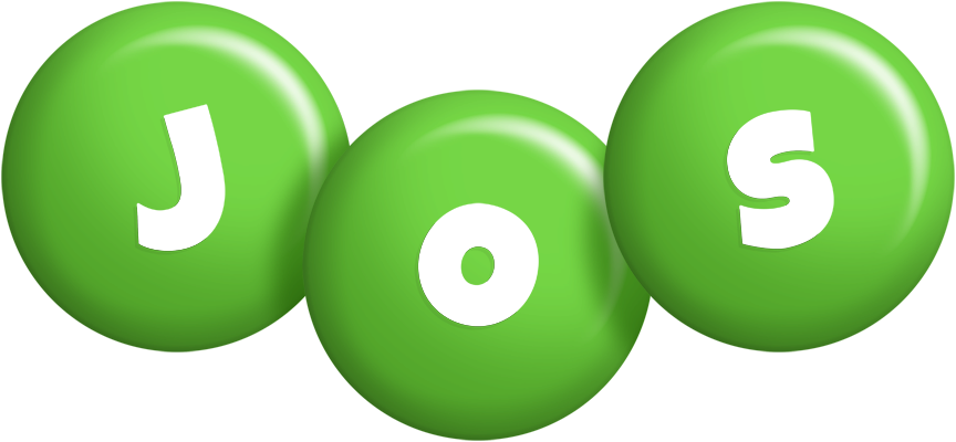Jos candy-green logo