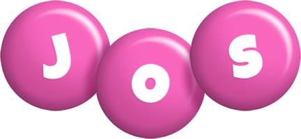 Jos candy-pink logo