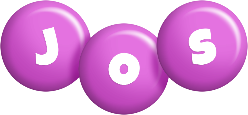 Jos candy-purple logo
