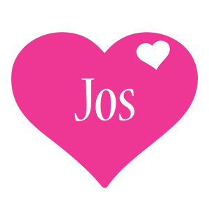 Jos love-heart logo