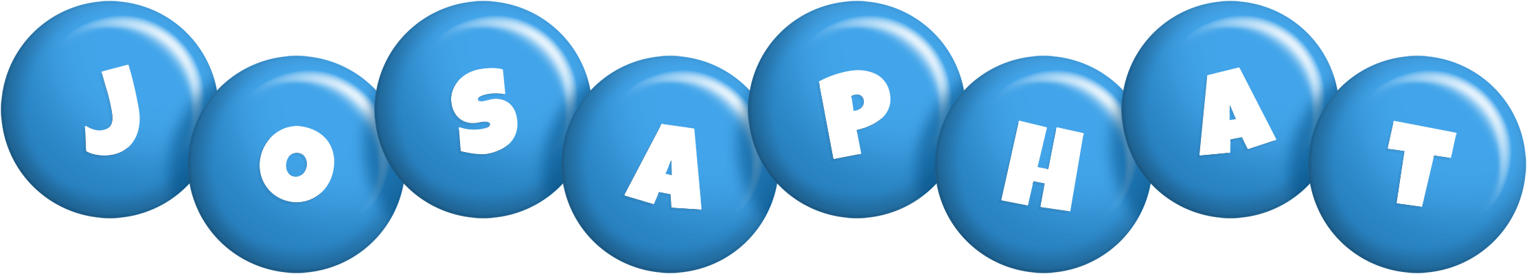 Josaphat candy-blue logo