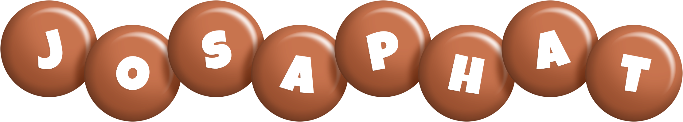 Josaphat candy-brown logo