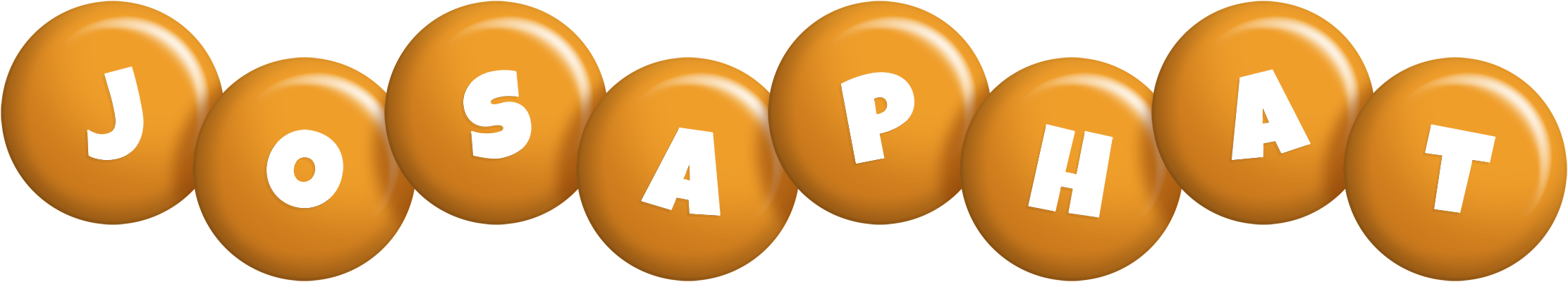 Josaphat candy-orange logo