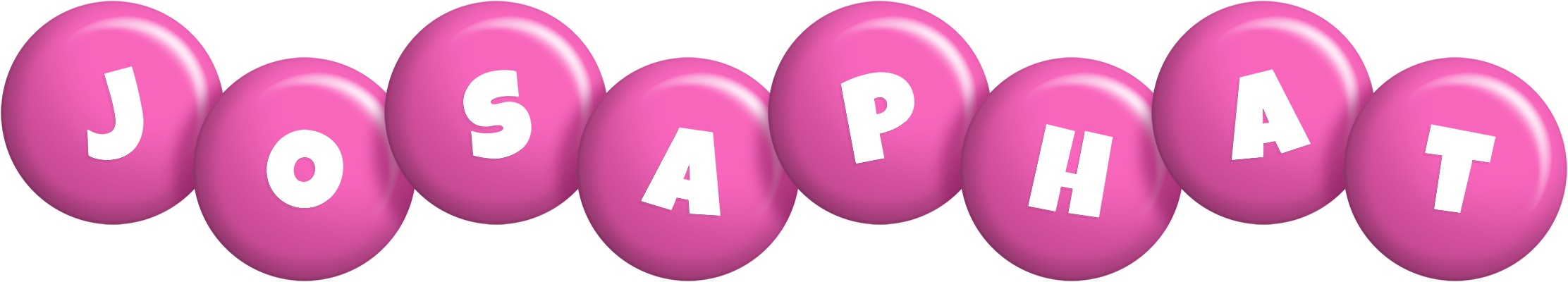 Josaphat candy-pink logo