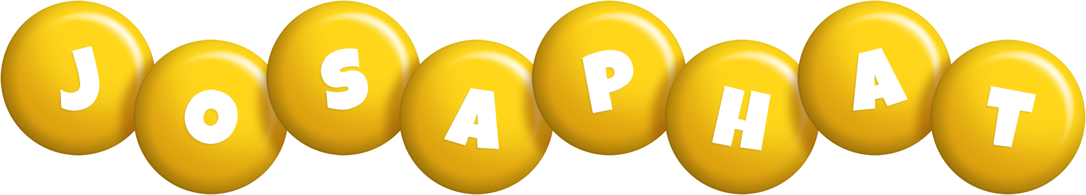 Josaphat candy-yellow logo