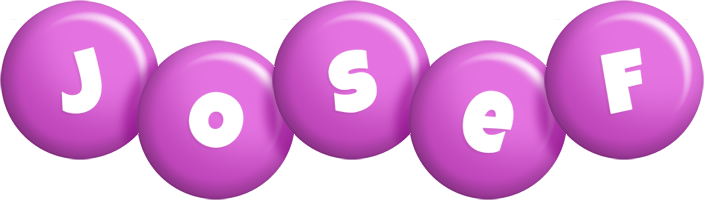 Josef candy-purple logo