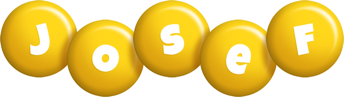 Josef candy-yellow logo
