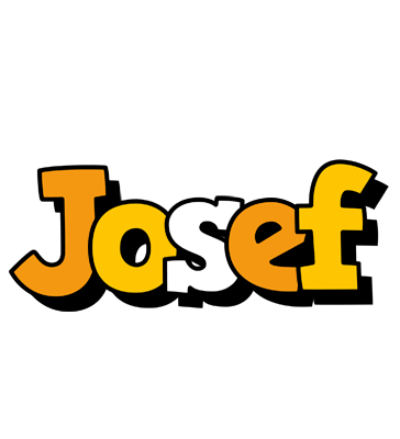 Josef cartoon logo