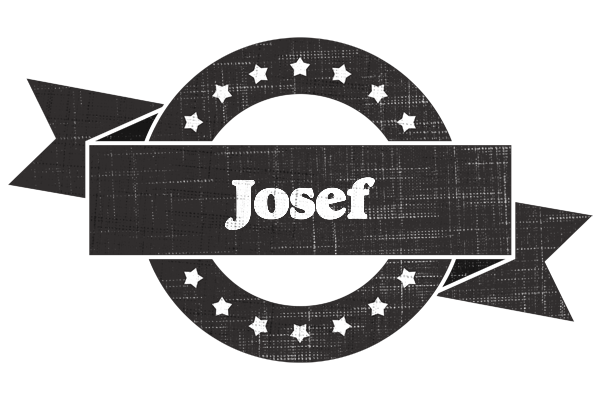 Josef grunge logo