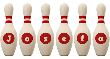 Josefa bowling-pin logo