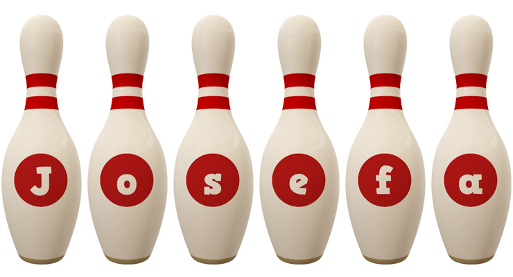 Josefa bowling-pin logo