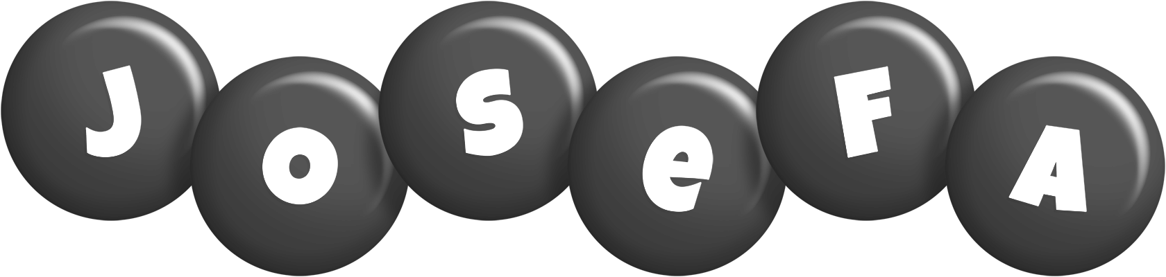 Josefa candy-black logo