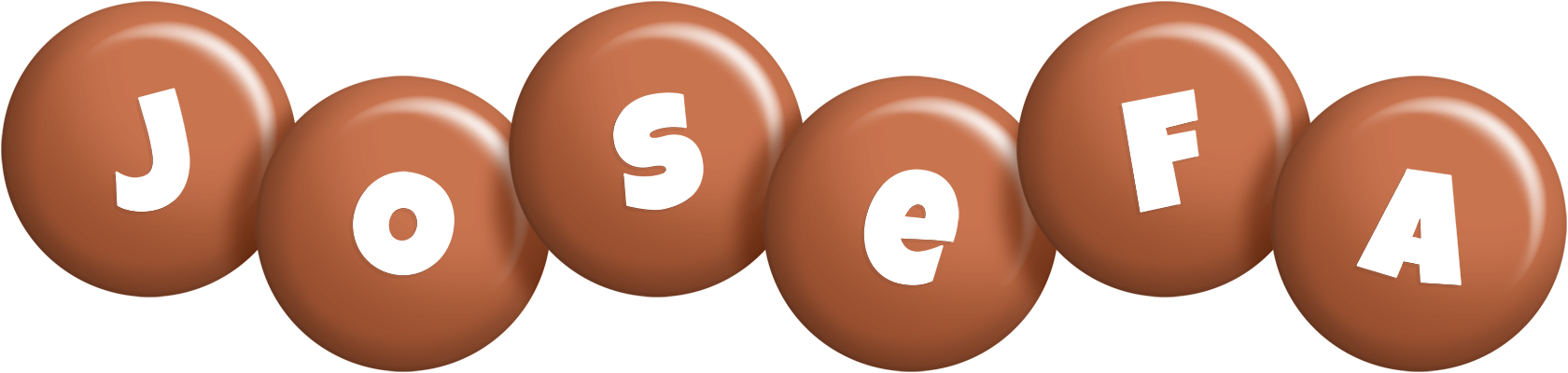 Josefa candy-brown logo