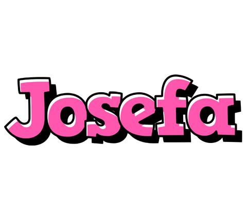 Josefa girlish logo