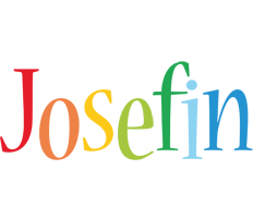 Josefin birthday logo