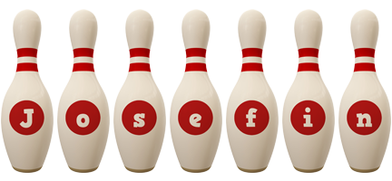 Josefin bowling-pin logo