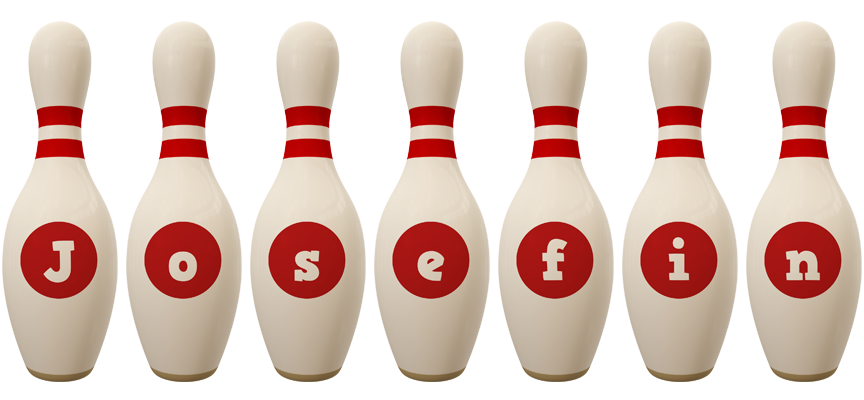 Josefin bowling-pin logo