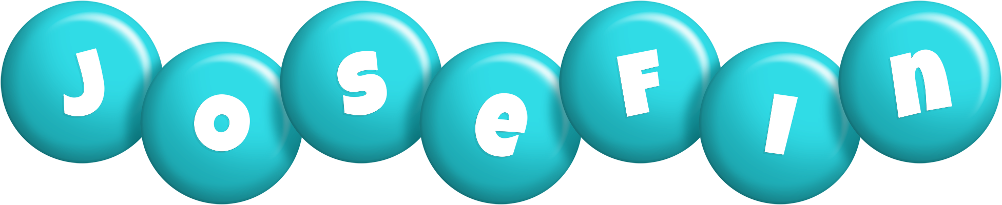Josefin candy-azur logo