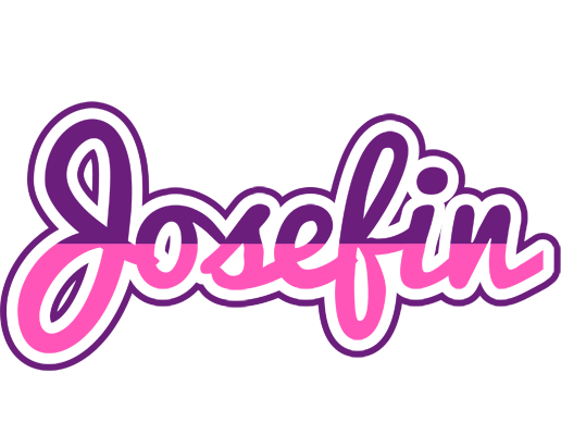 Josefin cheerful logo