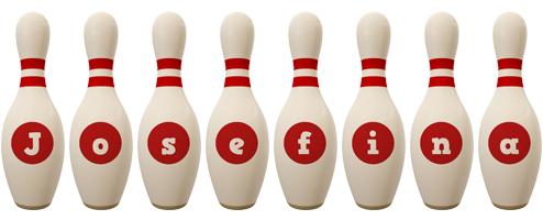 Josefina bowling-pin logo