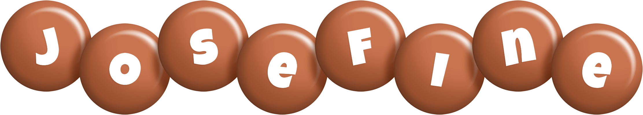 Josefine candy-brown logo