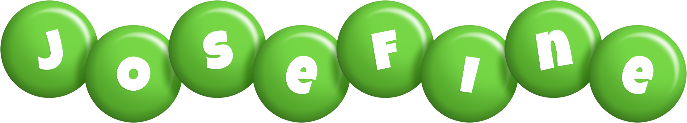 Josefine candy-green logo