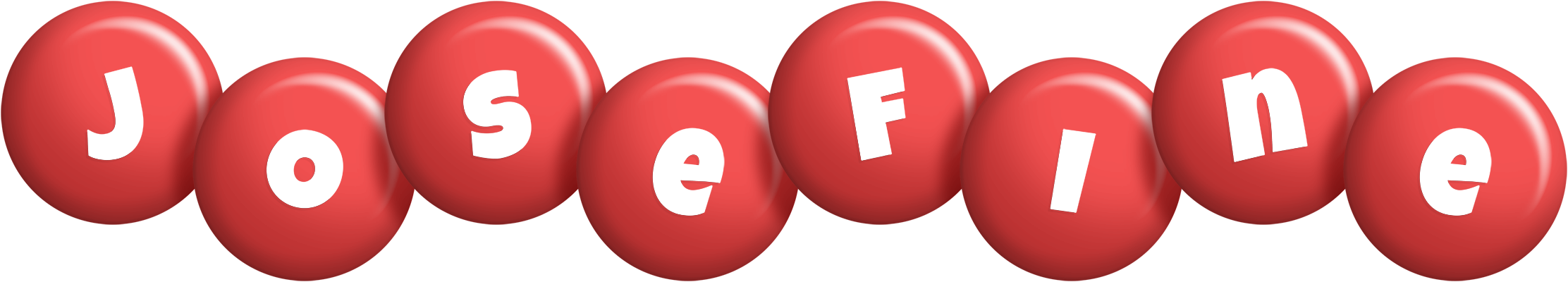 Josefine candy-red logo