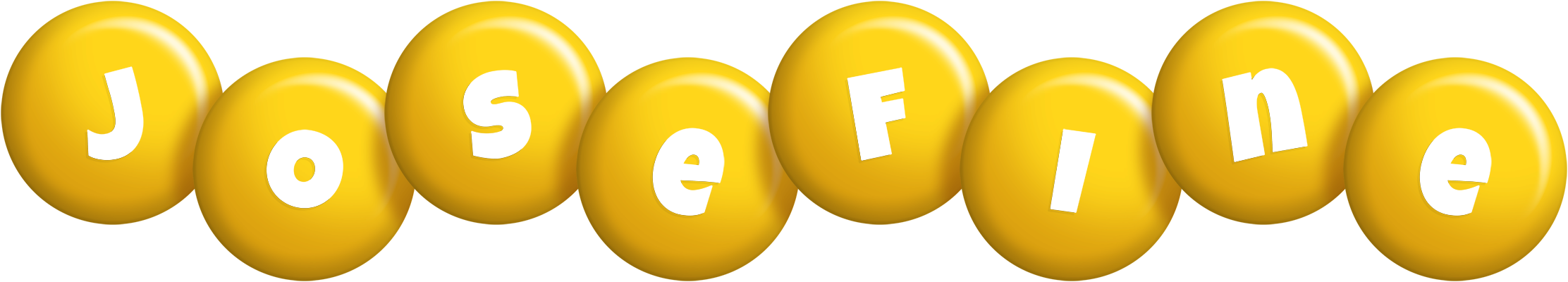 Josefine candy-yellow logo