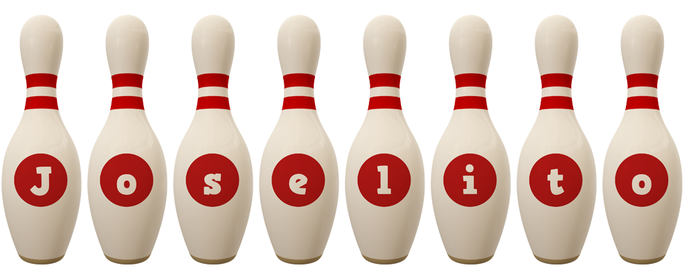 Joselito bowling-pin logo