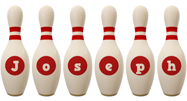 Joseph bowling-pin logo